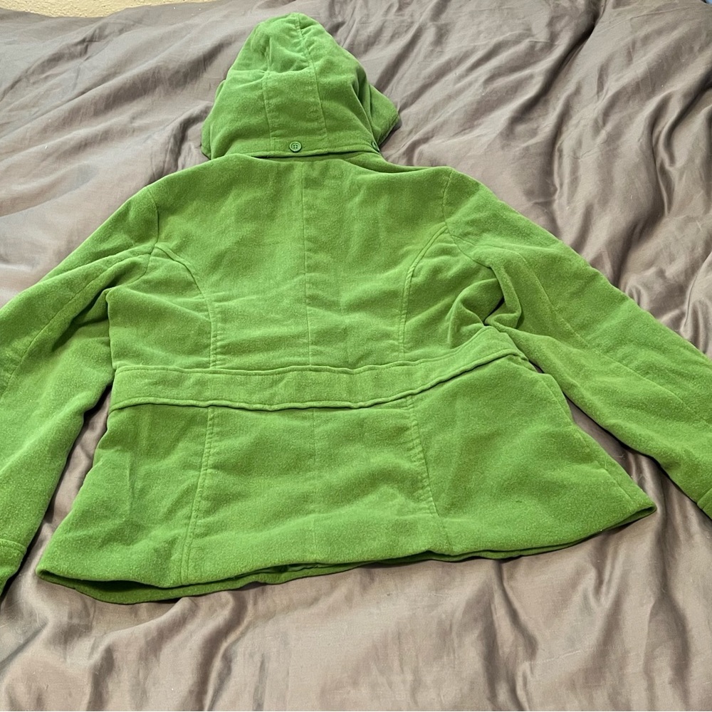 Green Jack by BB Dakota pea coat. Women’s size Large. - Picture 5 of 7